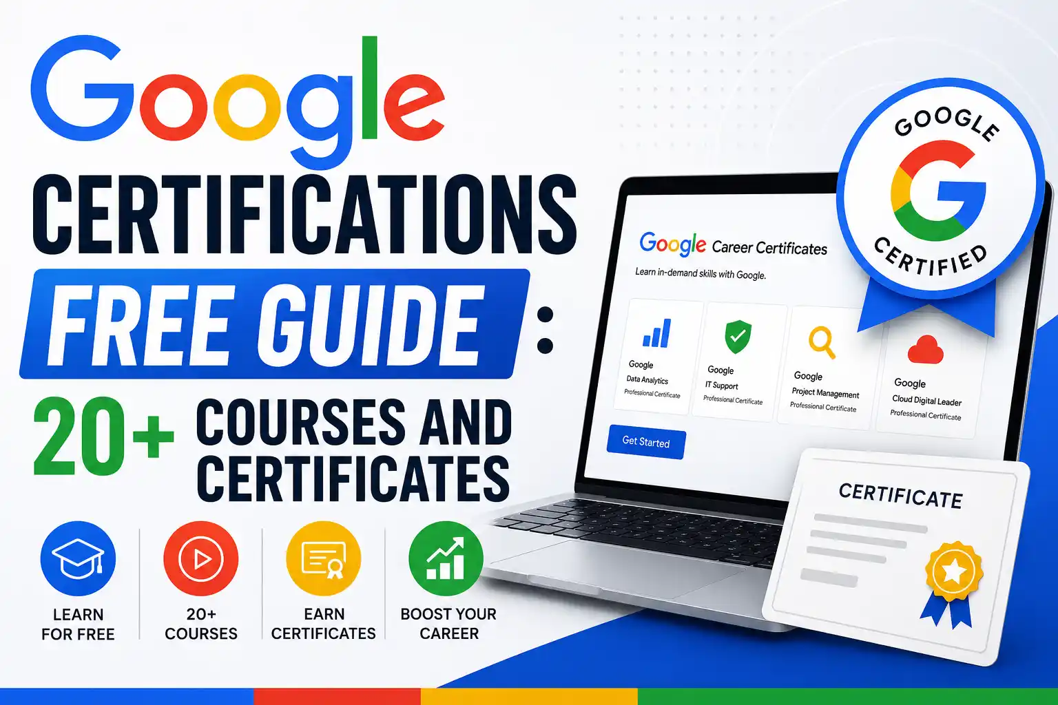 Free Google Certifications