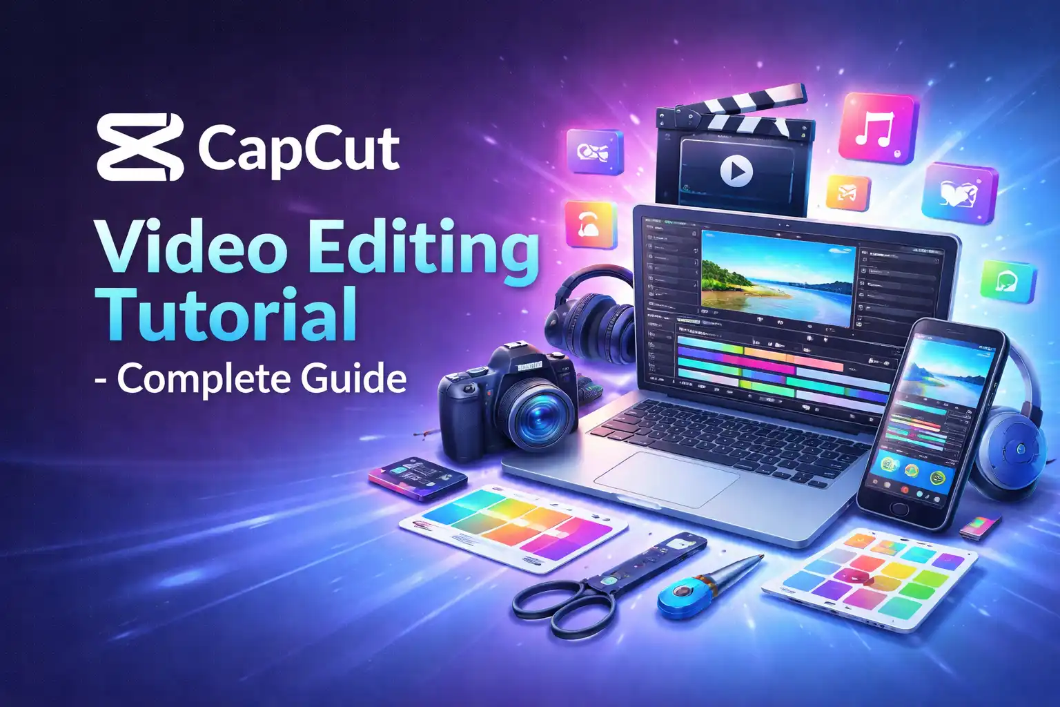 CapCut Video Editing Tutorial - Complete Guide - Coursmooc