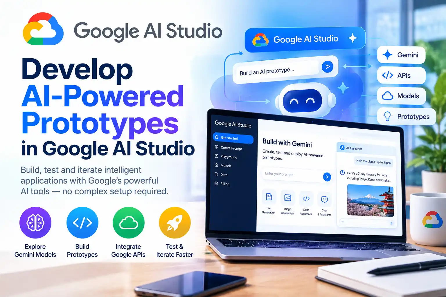 Develop AI-Powered Prototypes in Google AI Studio Google Course