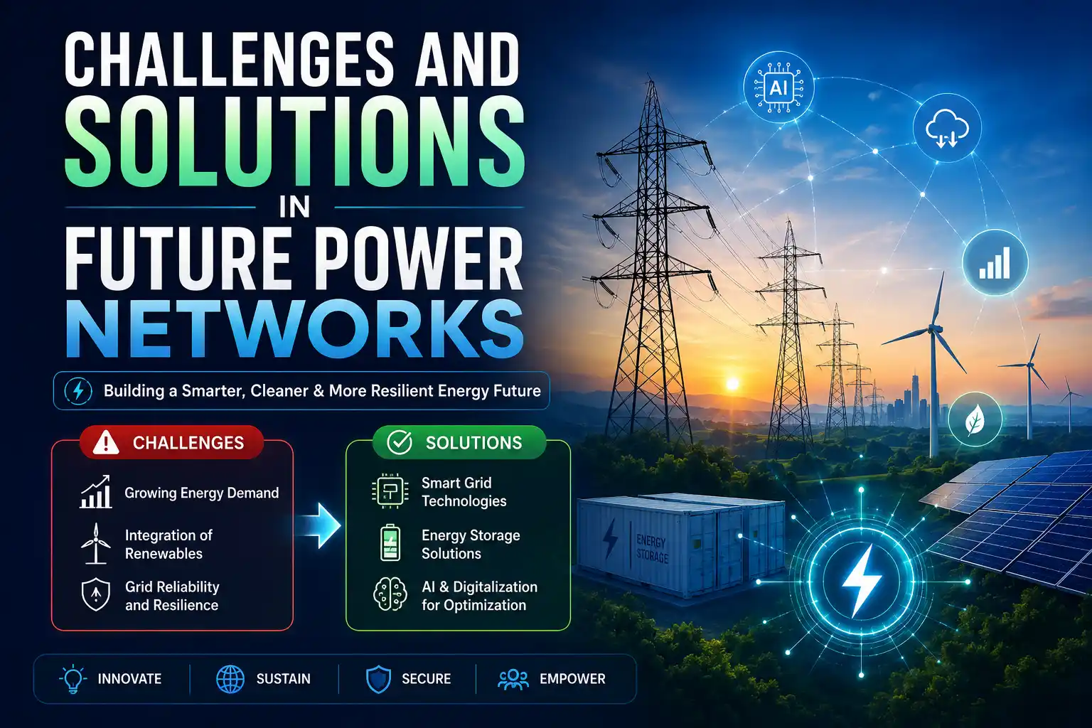 Challenges and Solutions in Future Power Networks course thumbnail