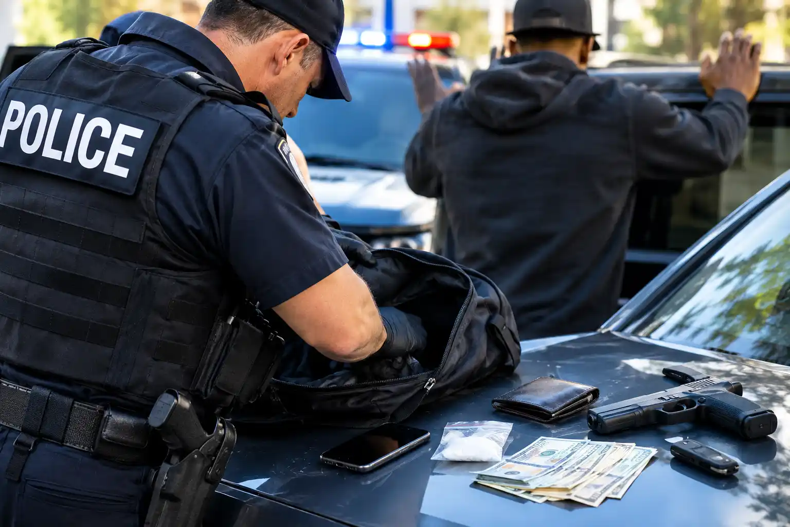 Police search and seizure