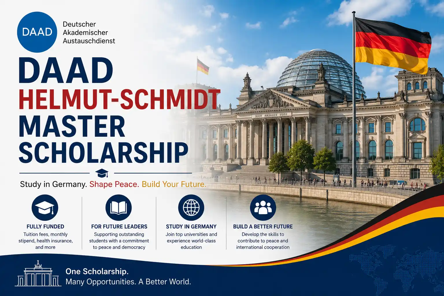 DAAD Helmut Schmidt Master Scholarship - Study in Germany