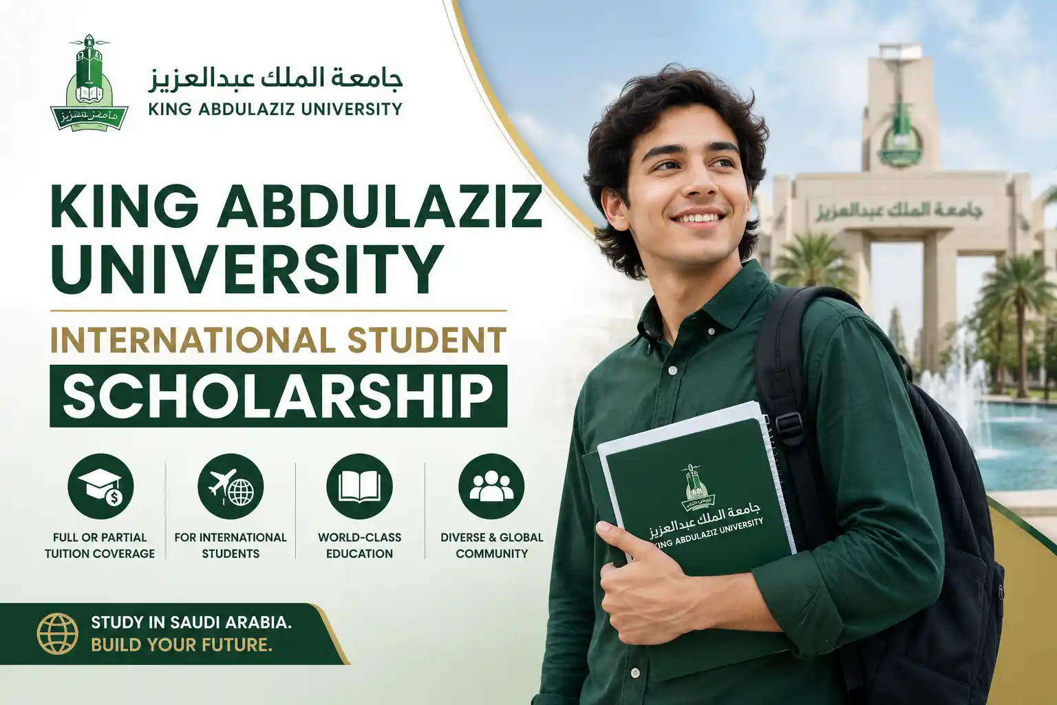 King Abdulaziz University International Student Scholarship