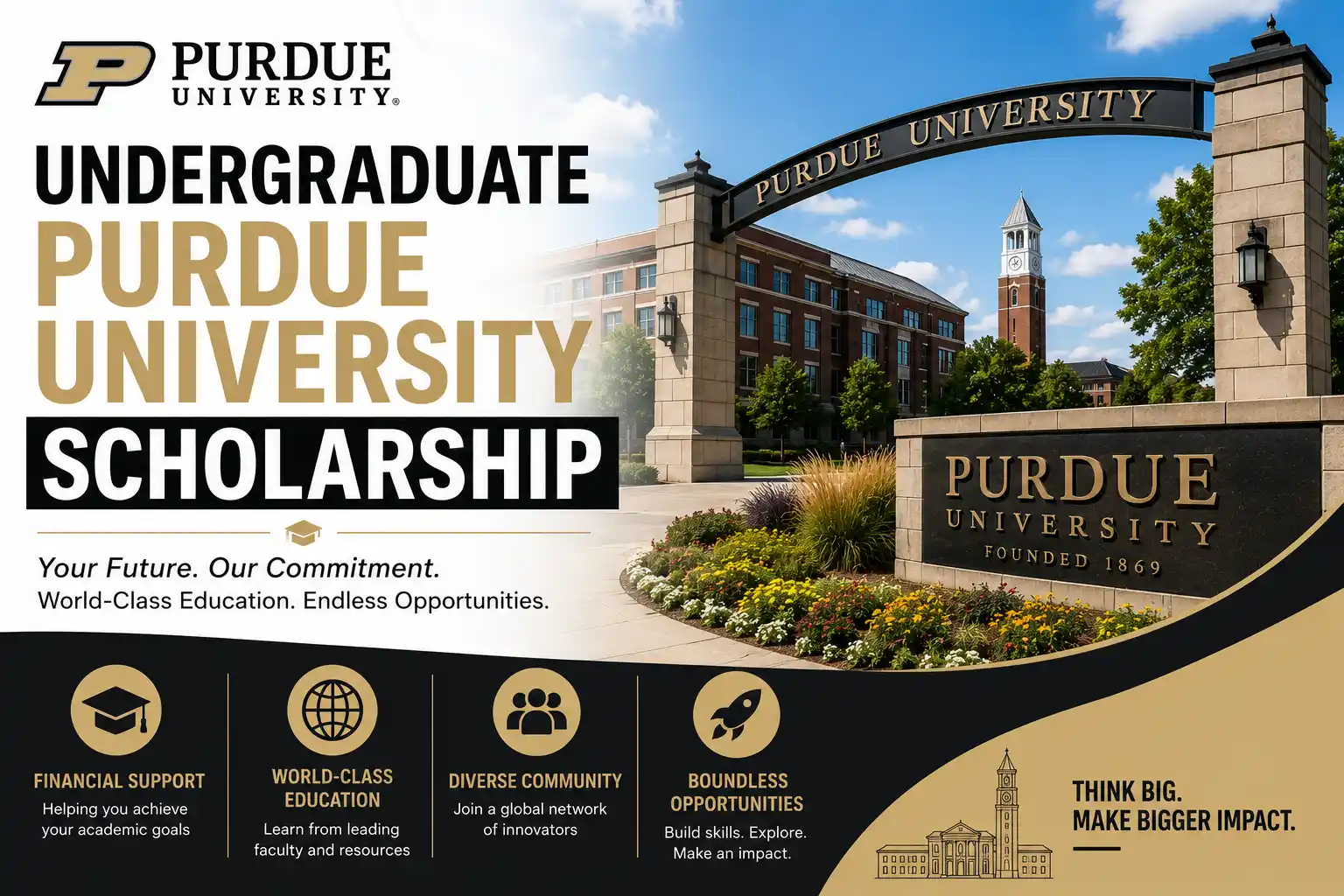 Purdue University Undergraduate Scholarship
