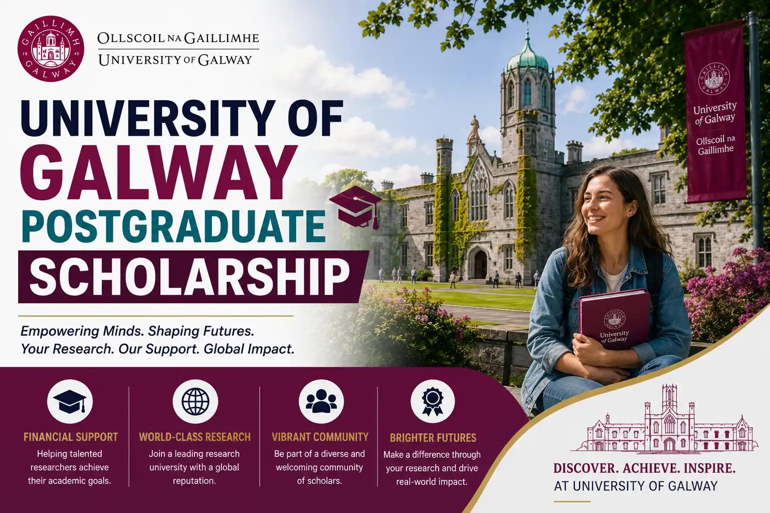 University of Galway Postgraduate Excellence Scholarship