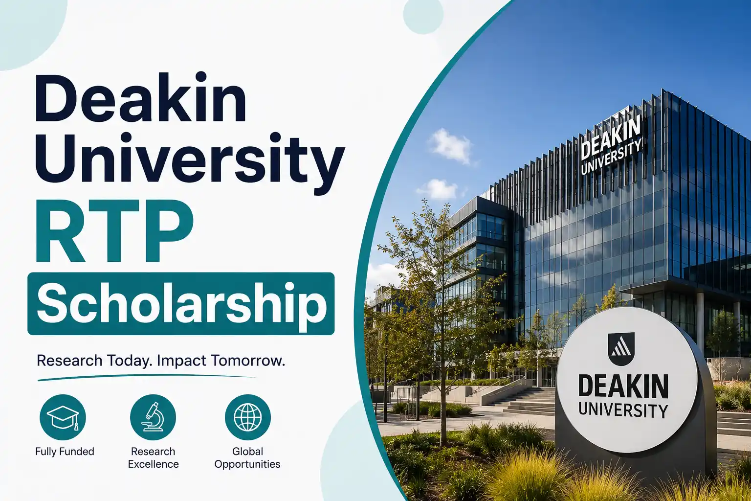Deakin University RTP Scholarship - Research Training Program
