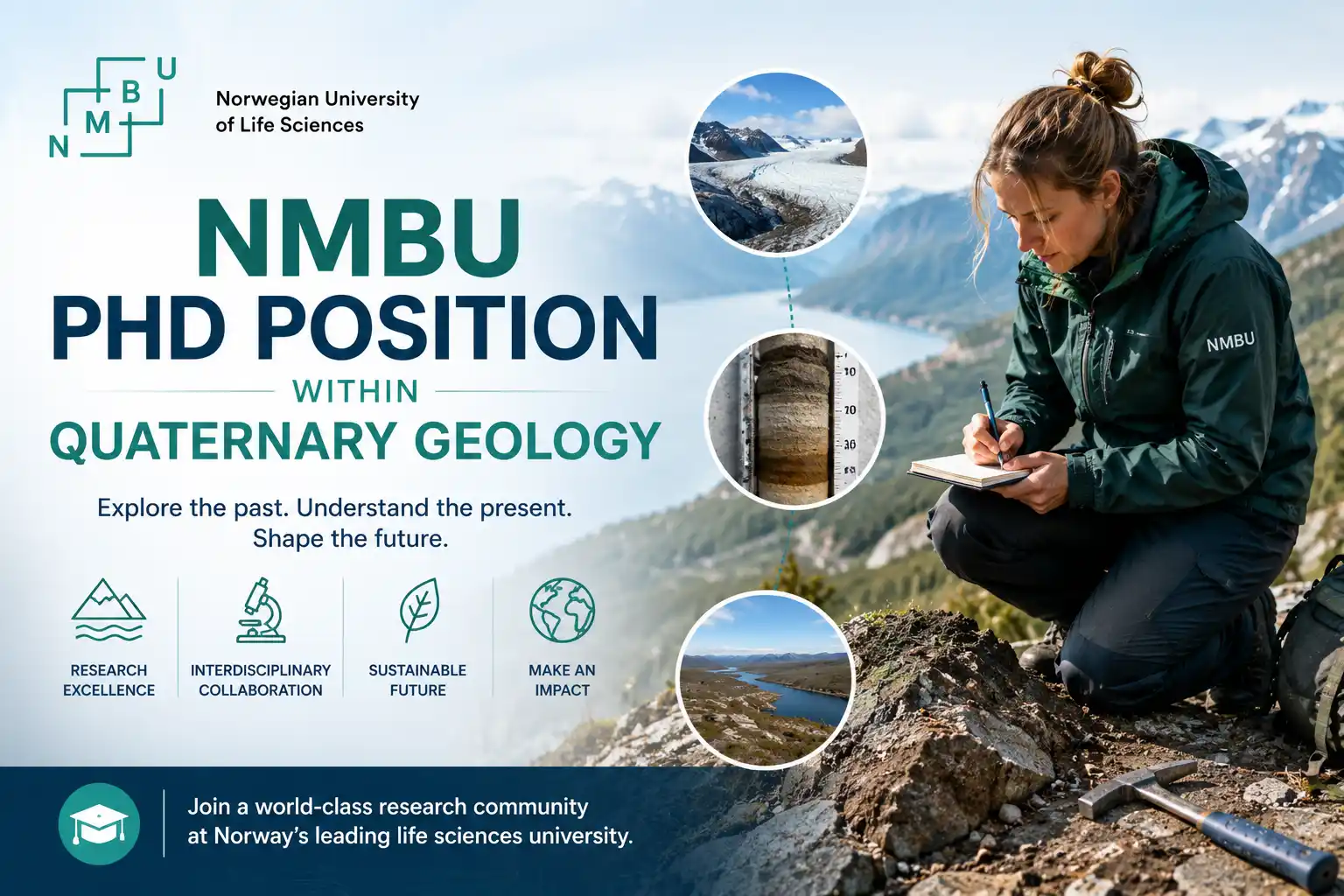 NMBU PhD Position - Quaternary Geology