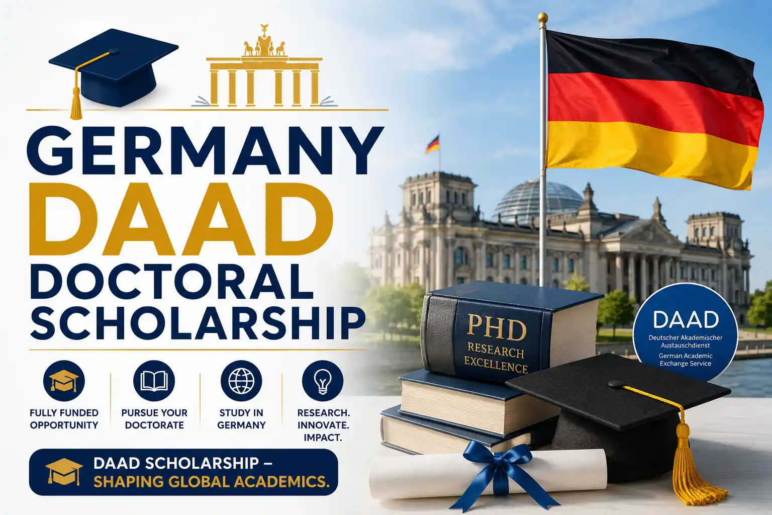 DAAD Doctoral Scholarship Germany - Fully Funded PhD