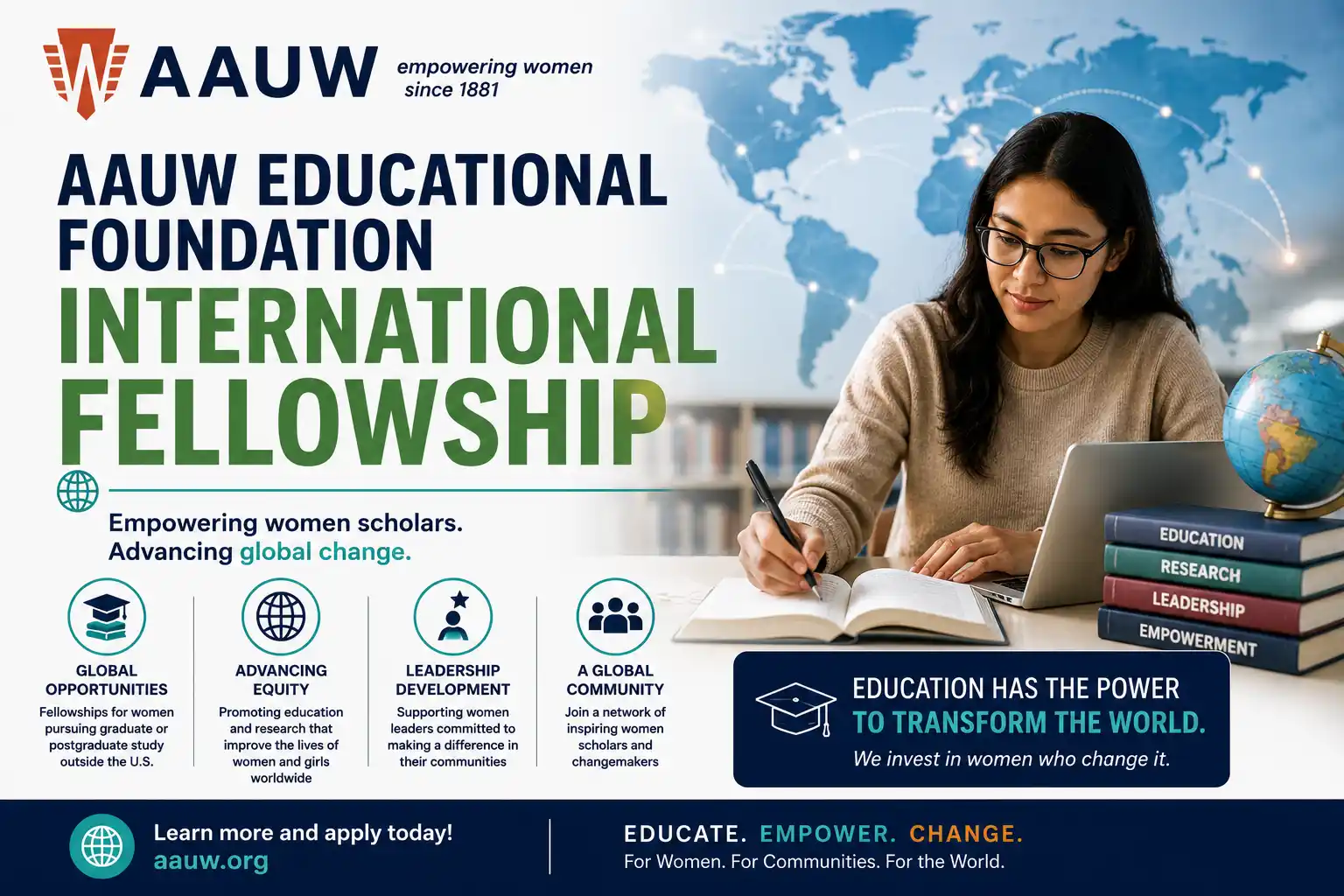 AAUW Educational Foundation International Fellowship - Women in STEM