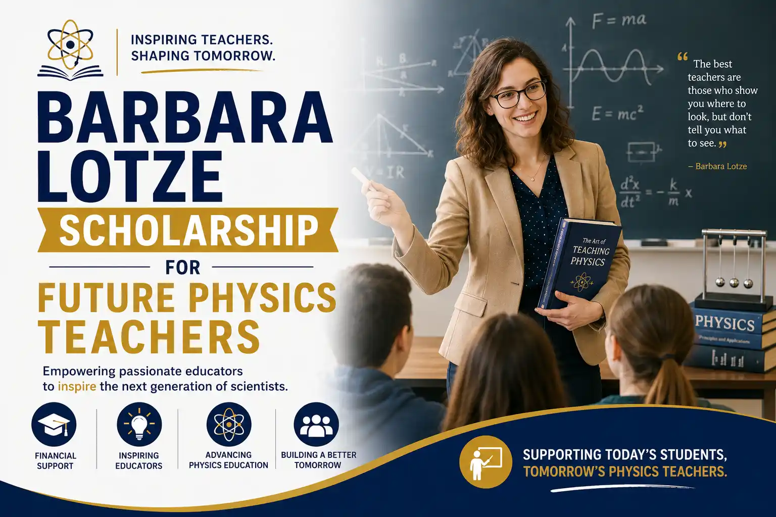 Barbara Lotze Scholarship for Future Physics Teachers