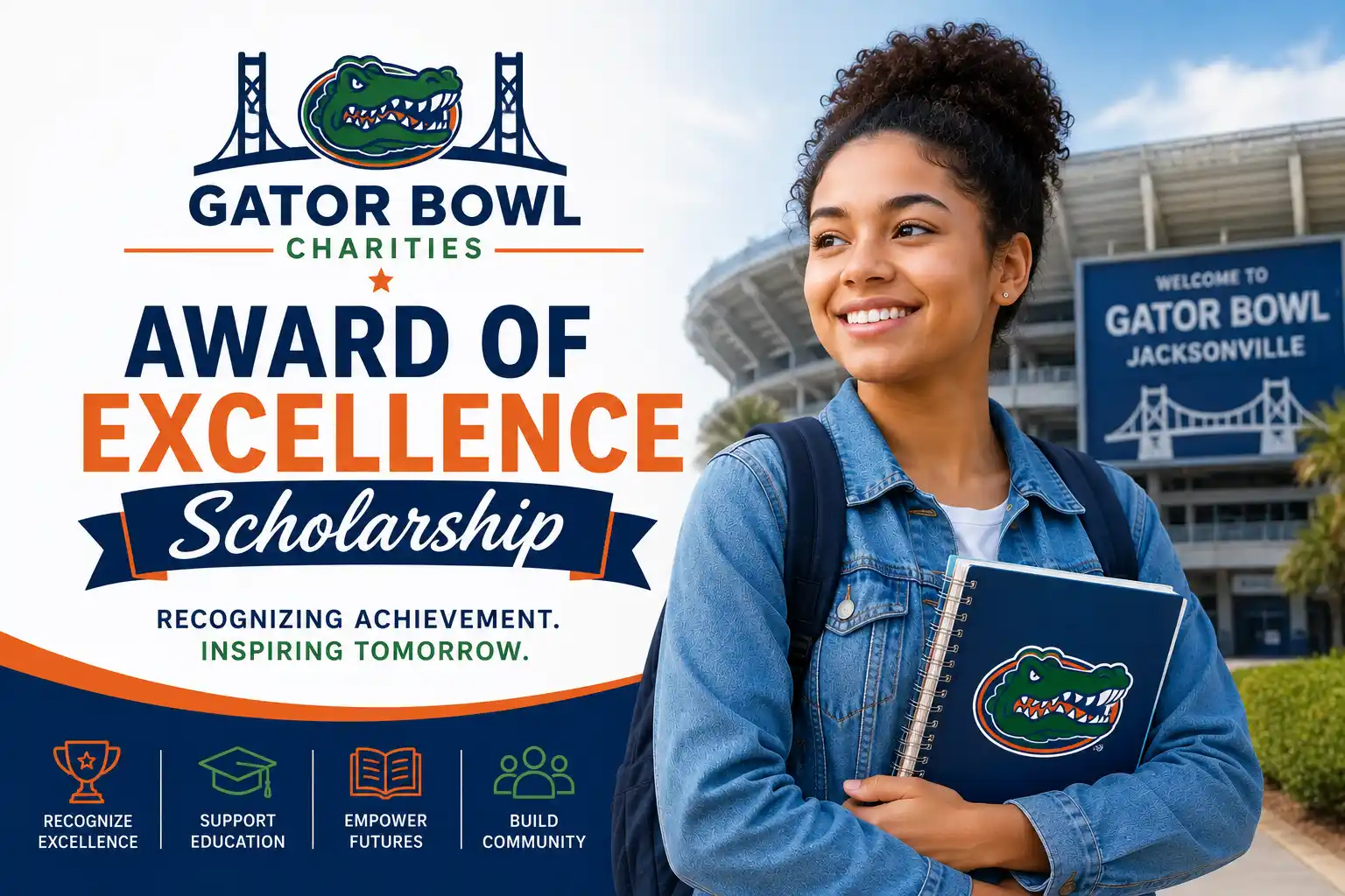Gator Bowl Charities Award of Excellence Scholarship
