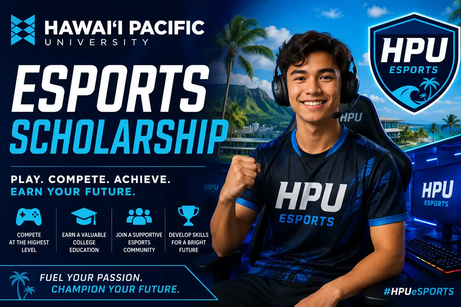 Hawaii Pacific University Esports Scholarship