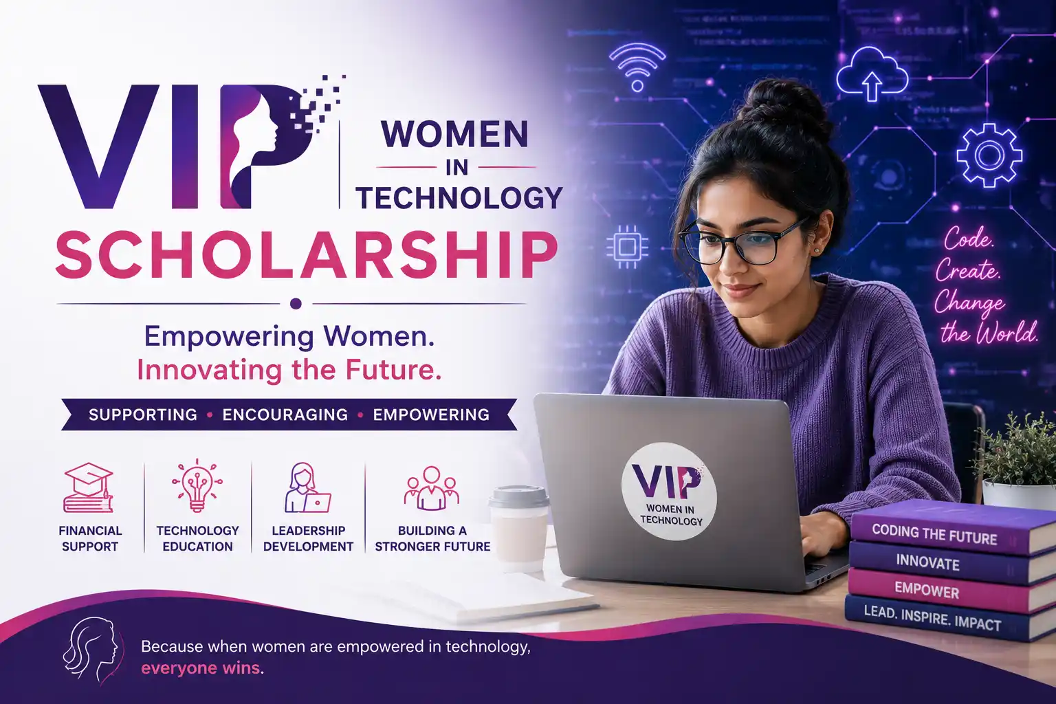 VIP Women in Technology Scholarship