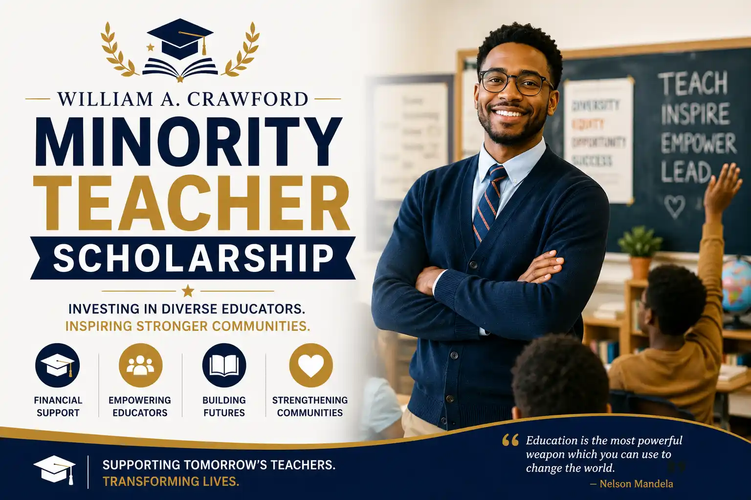 William A. Crawford Minority Teacher Scholarship