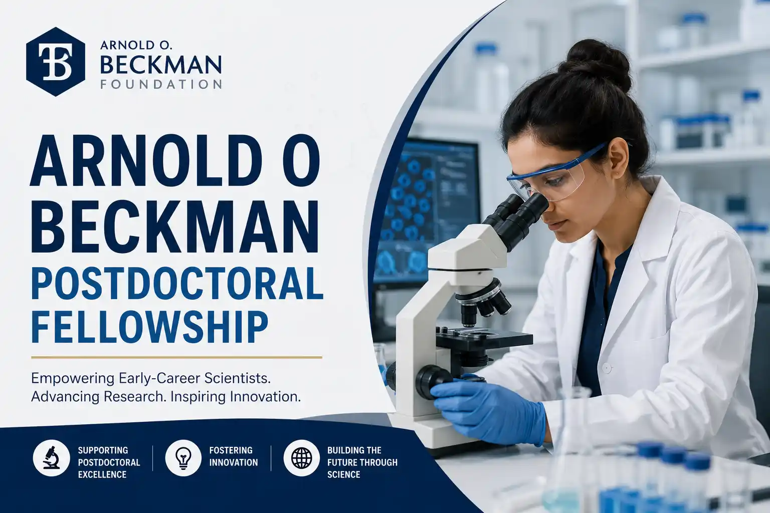 Arnold O. Beckman Postdoctoral Fellowship - Chemical Sciences & Instrumentation