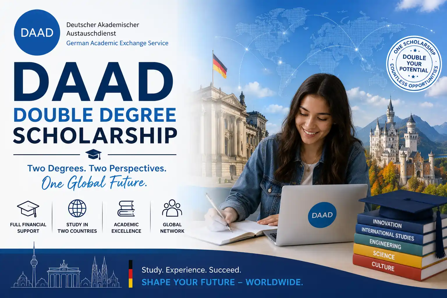 DAAD Double Degree Scholarships - Study for Free in Germany