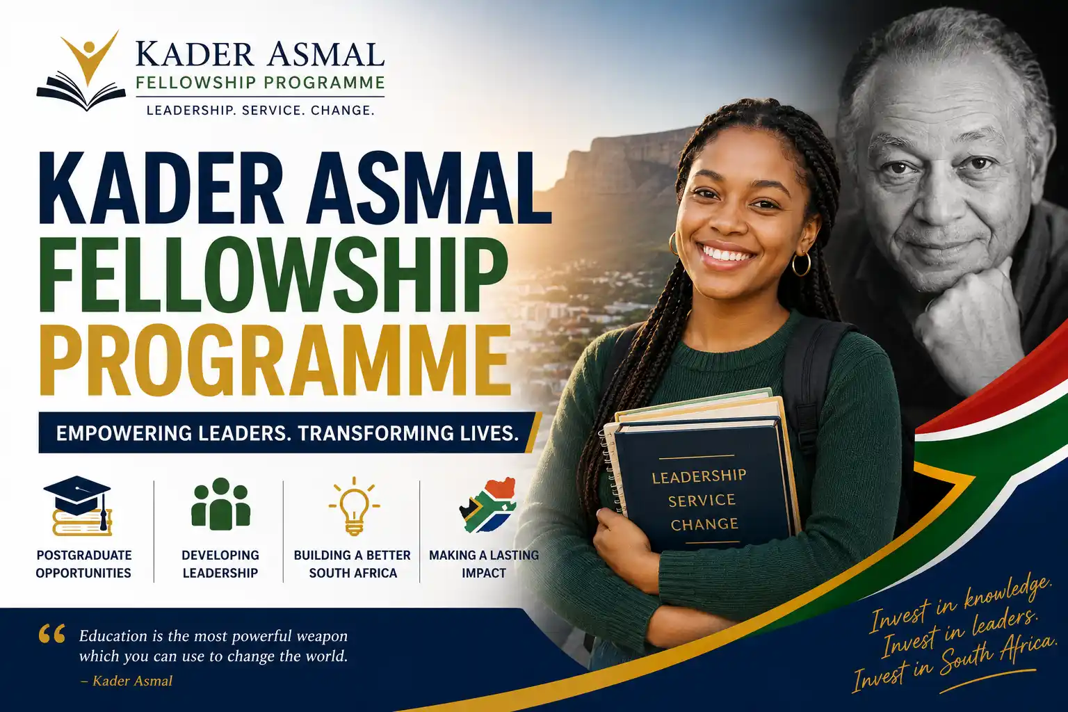 Kader Asmal Fellowship Programme - Fully Funded Master's in Ireland
