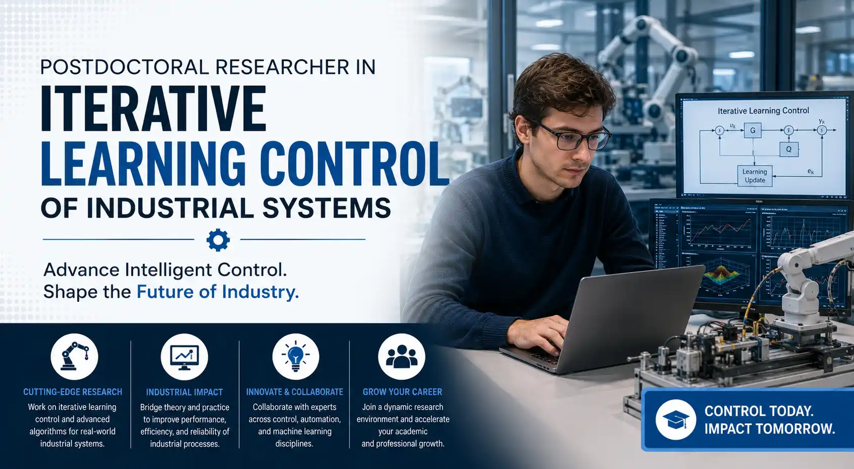 Postdoctoral Researcher in Iterative Learning Control of Industrial Systems