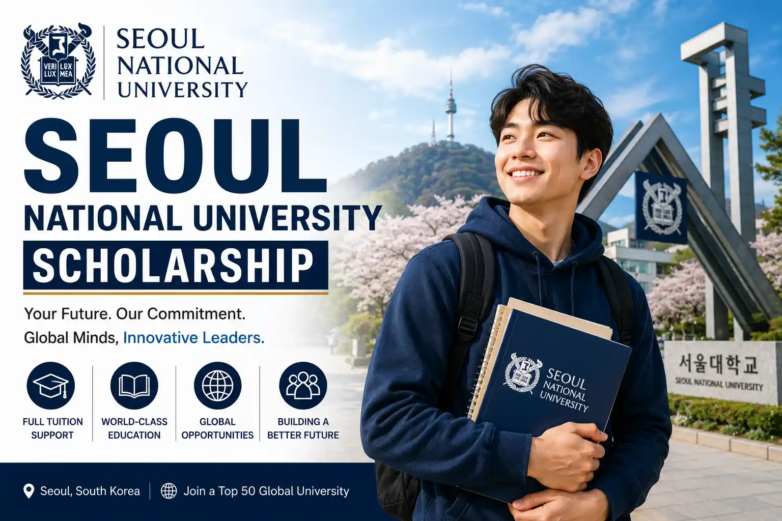Seoul National University Scholarship - Study in South Korea