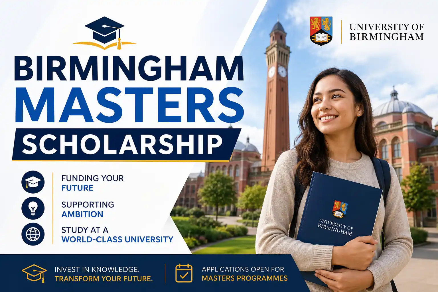 Birmingham Masters Scholarship - University of Birmingham