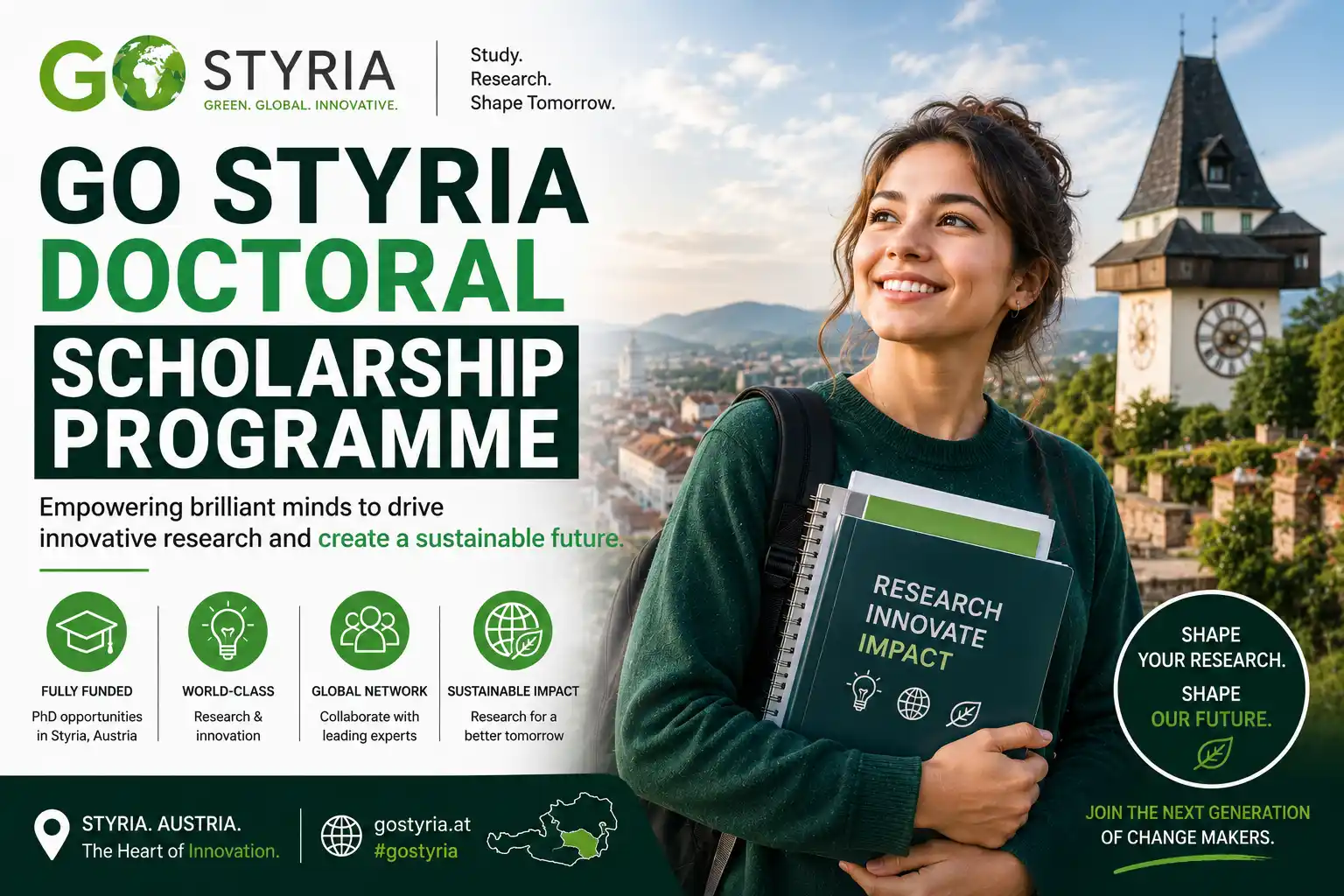 Go Styria Doctoral Scholarship Programme