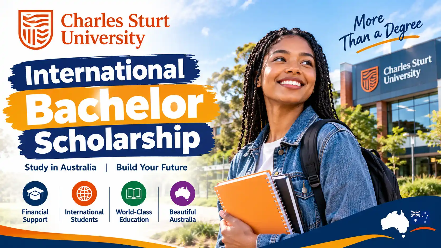 Charles Sturt University International Bachelor Scholarship