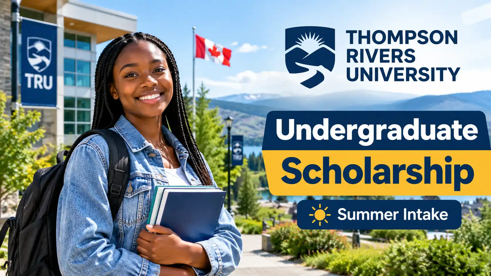 Thompson Rivers University Undergraduate Scholarship Summer intake