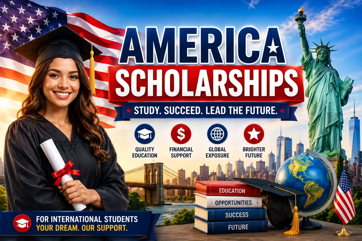 America scholarships hero image