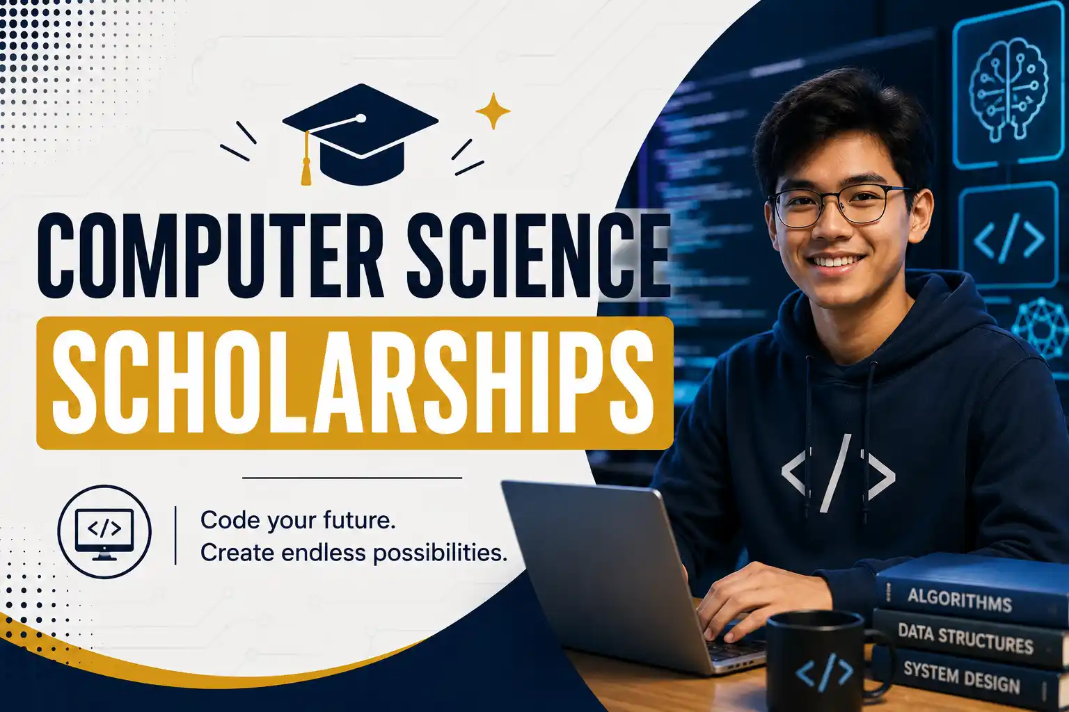 Computer Science scholarships hero image