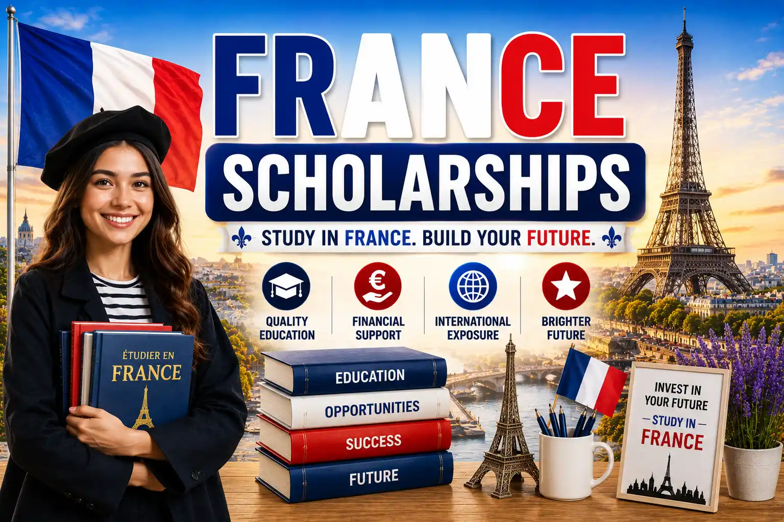France scholarships hero image
