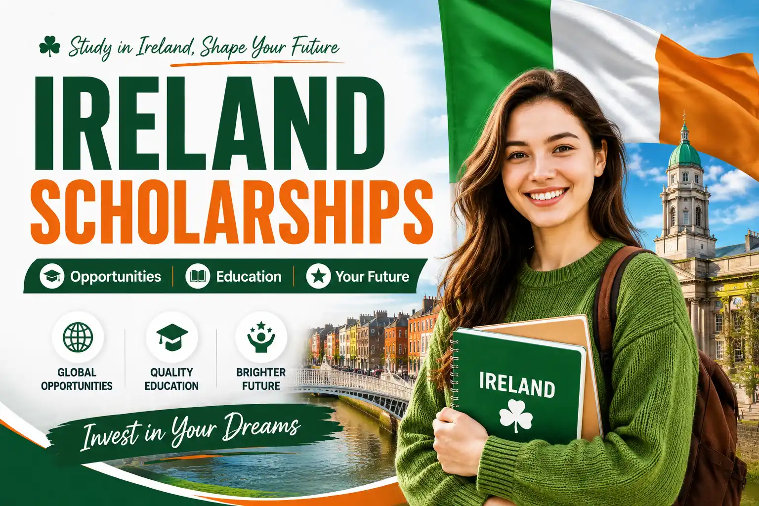 Ireland scholarships hero image