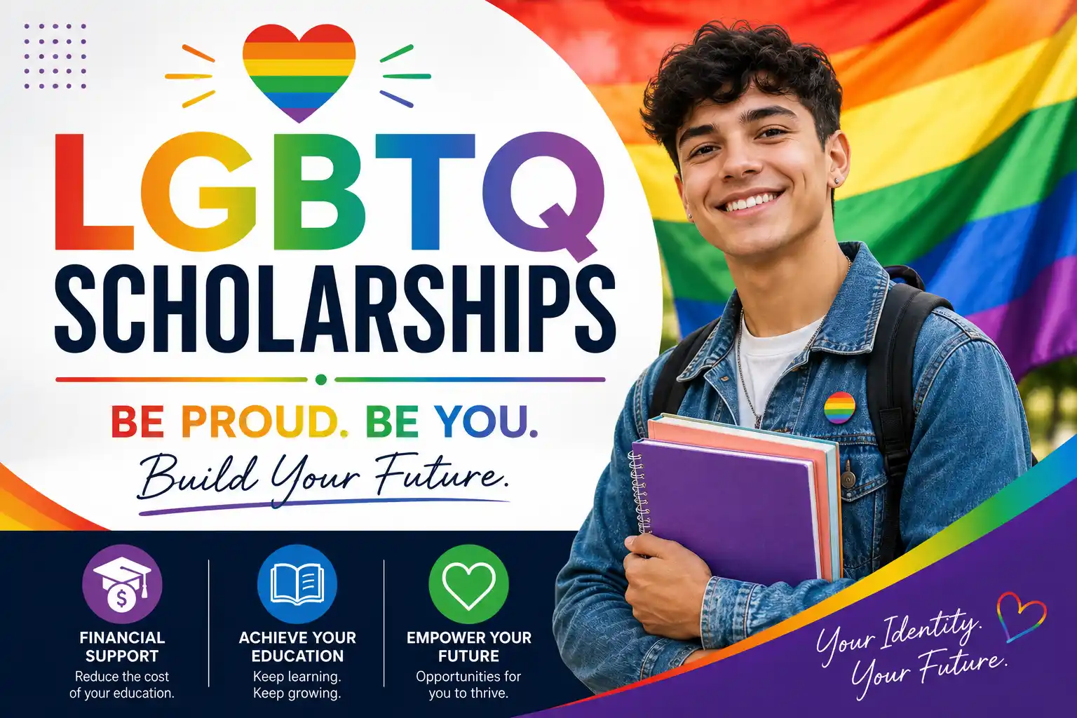 LGBTQ scholarships hero image