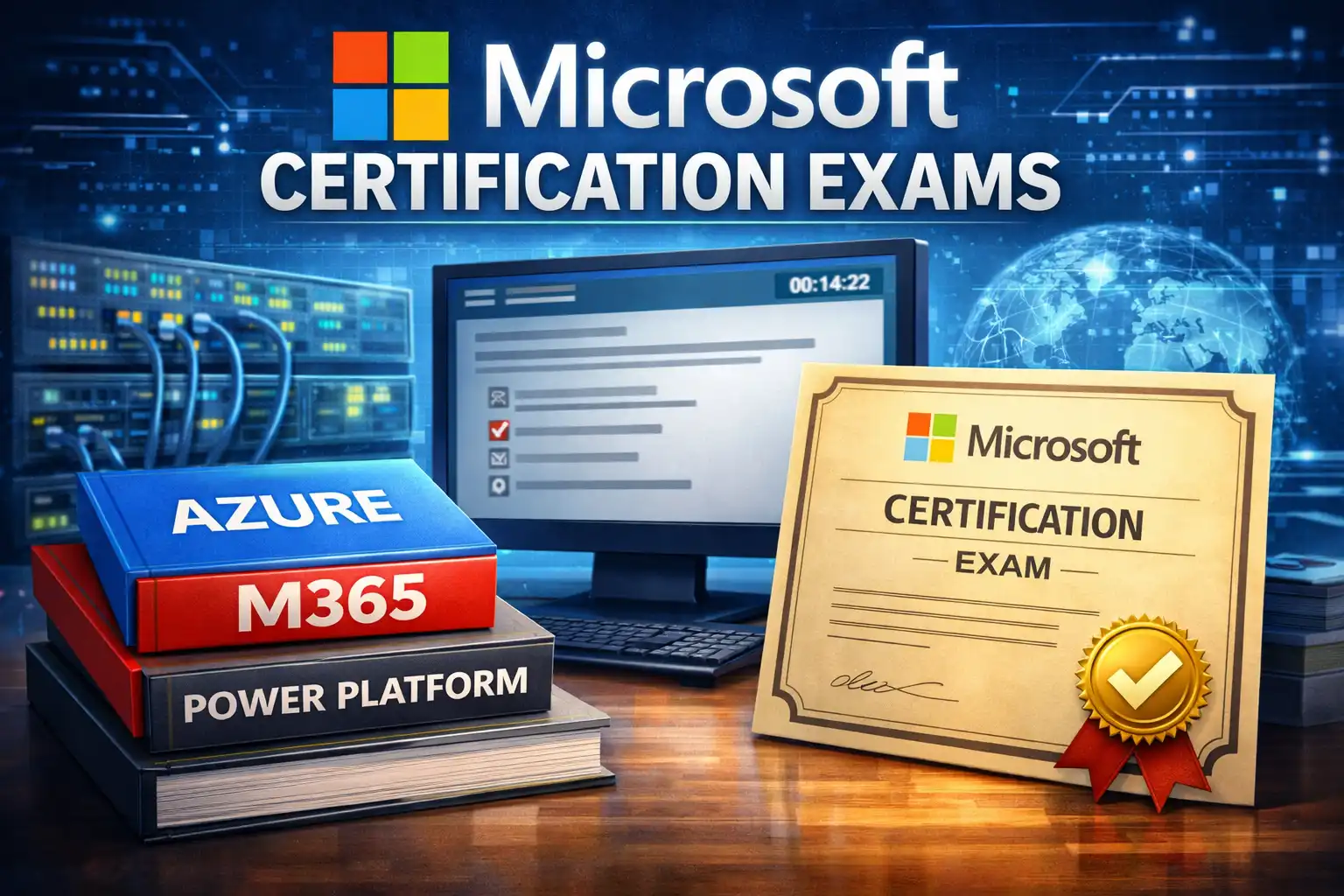 Microsoft certification hero