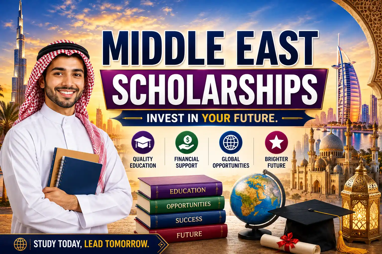 Middle East scholarships hero image