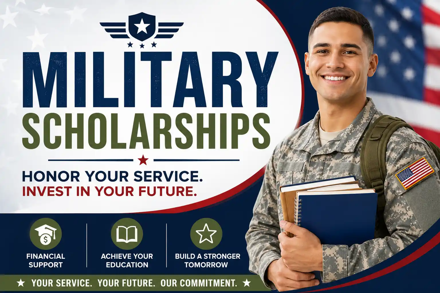 Military scholarships hero image