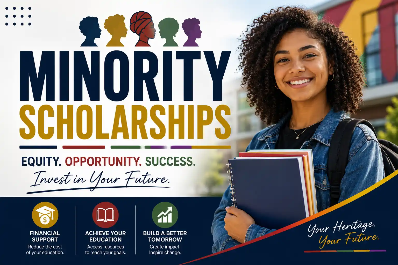 Minority scholarships hero image