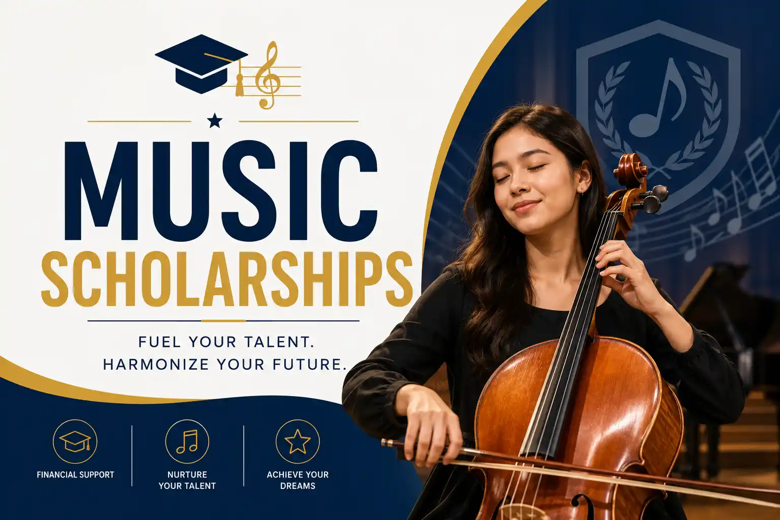 Music scholarships hero image
