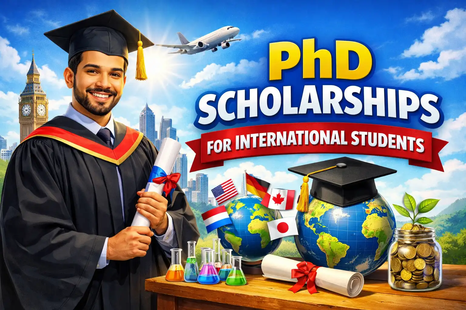 Phd scholarships hero image