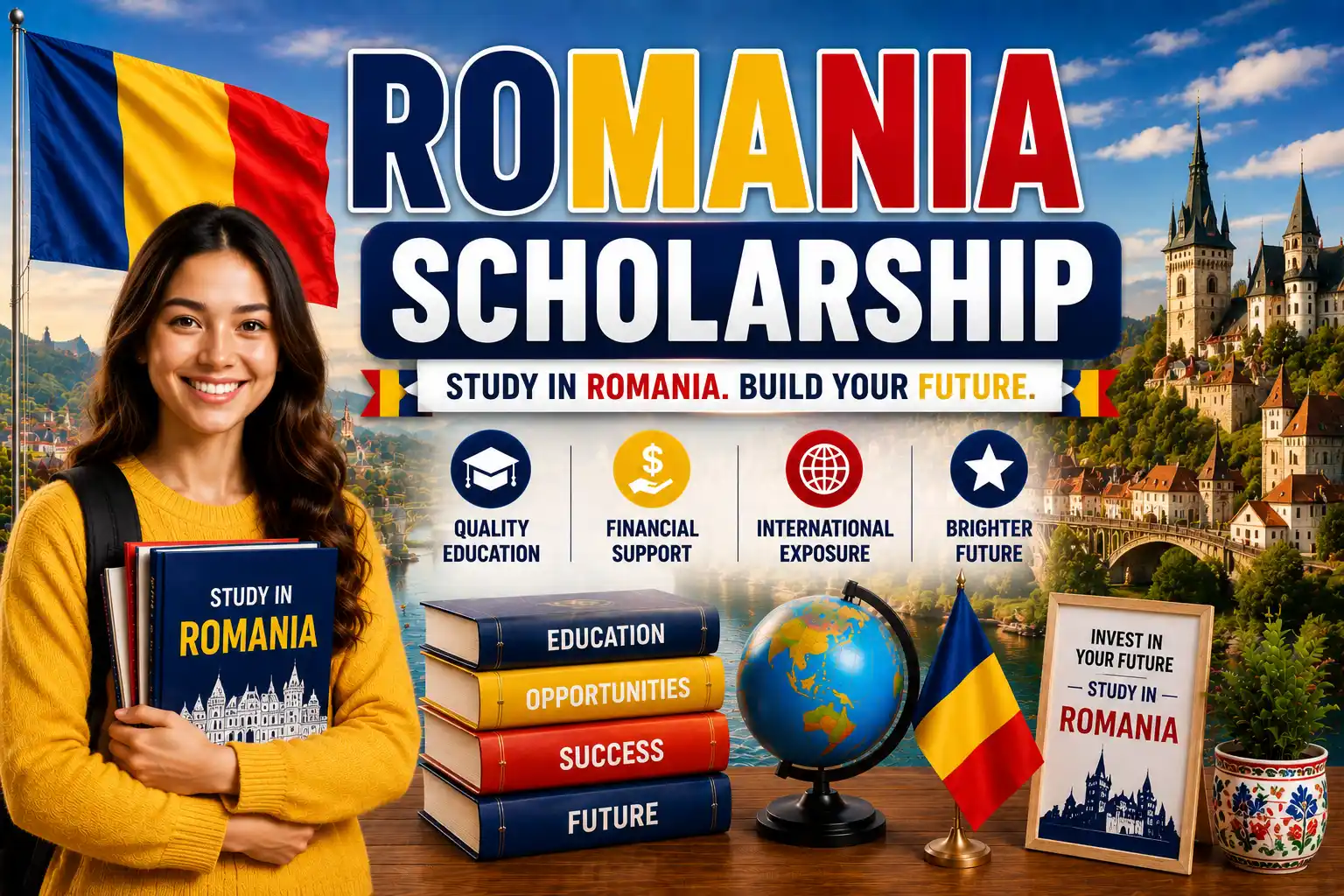 Romania scholarships hero image