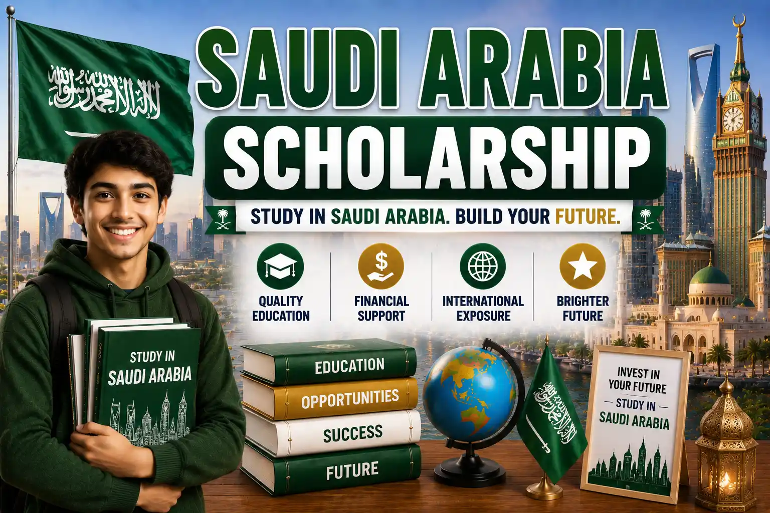 Saudi Arabia scholarships hero image