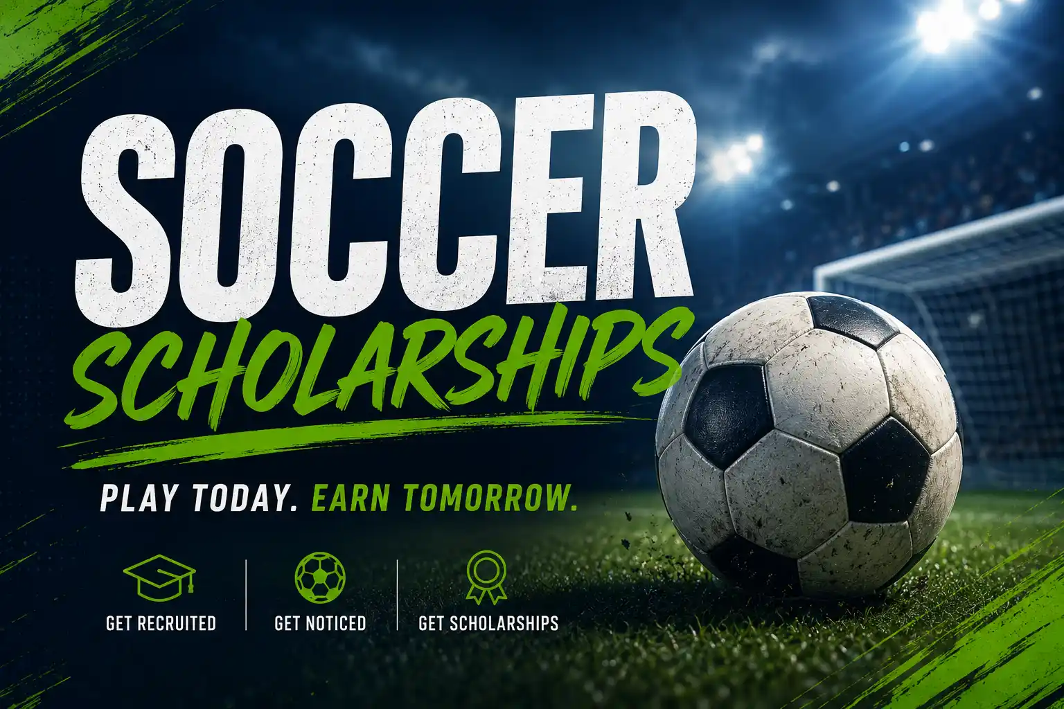 Soccer scholarships hero image