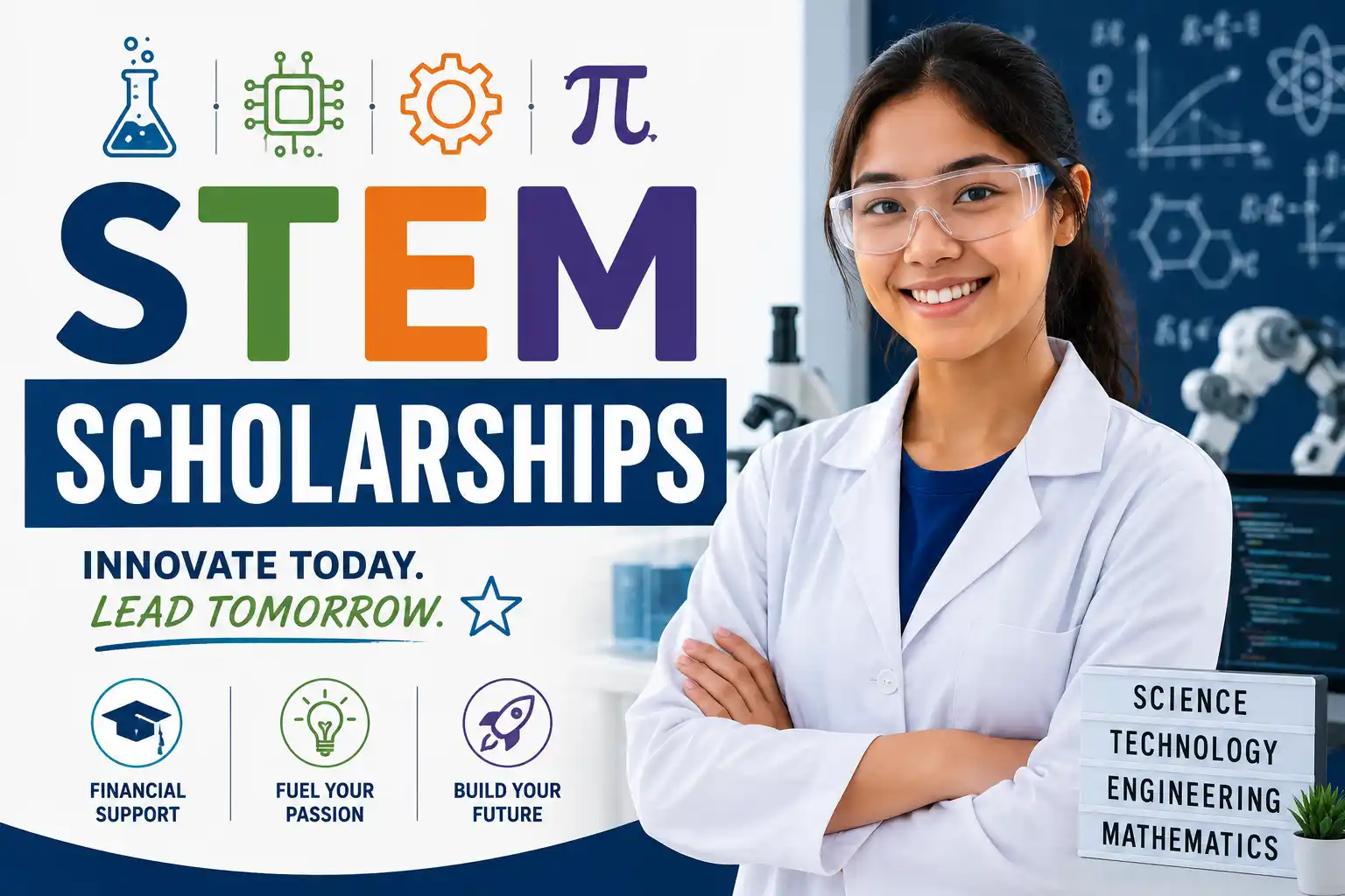 STEM scholarships hero image