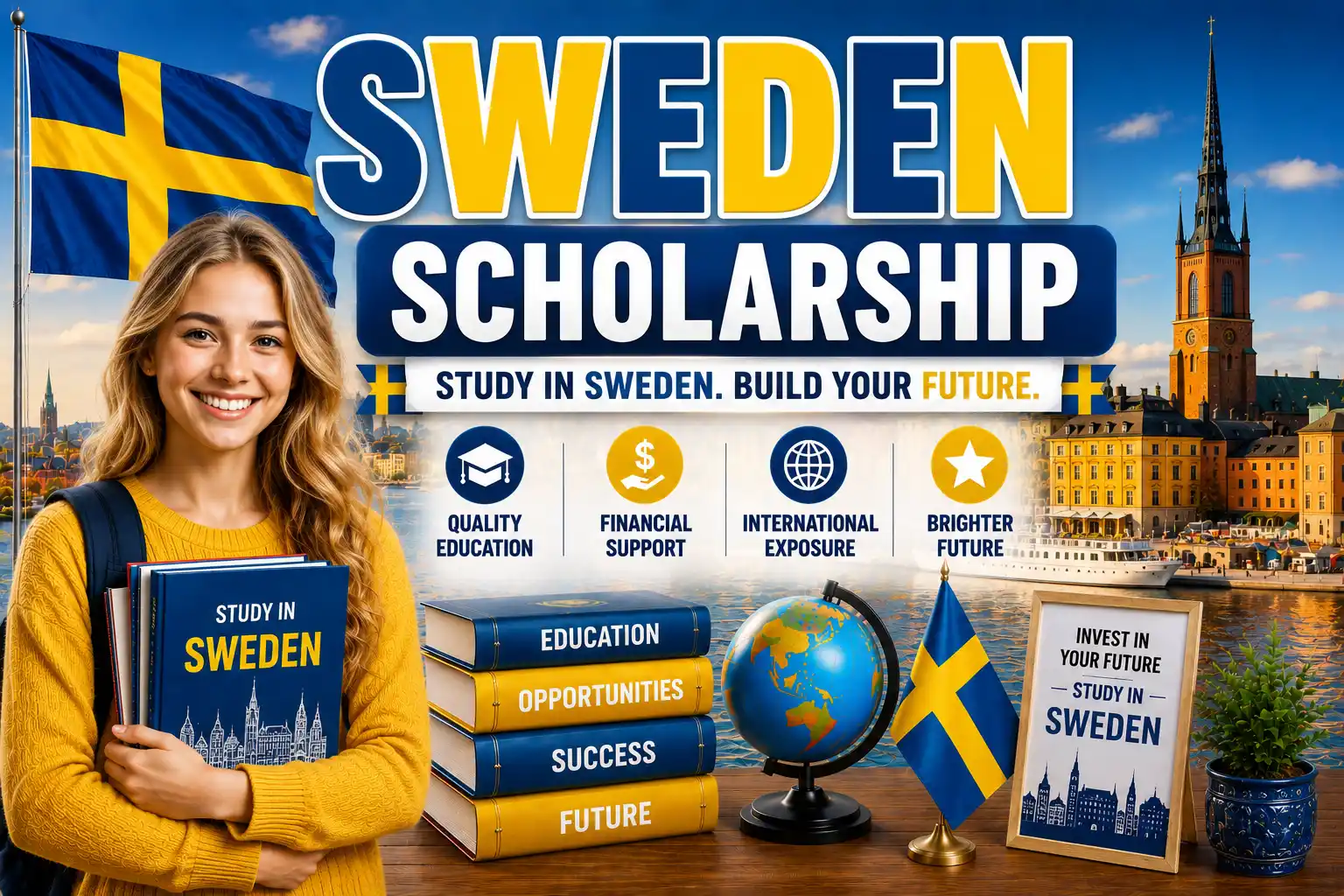 Sweden scholarships hero image