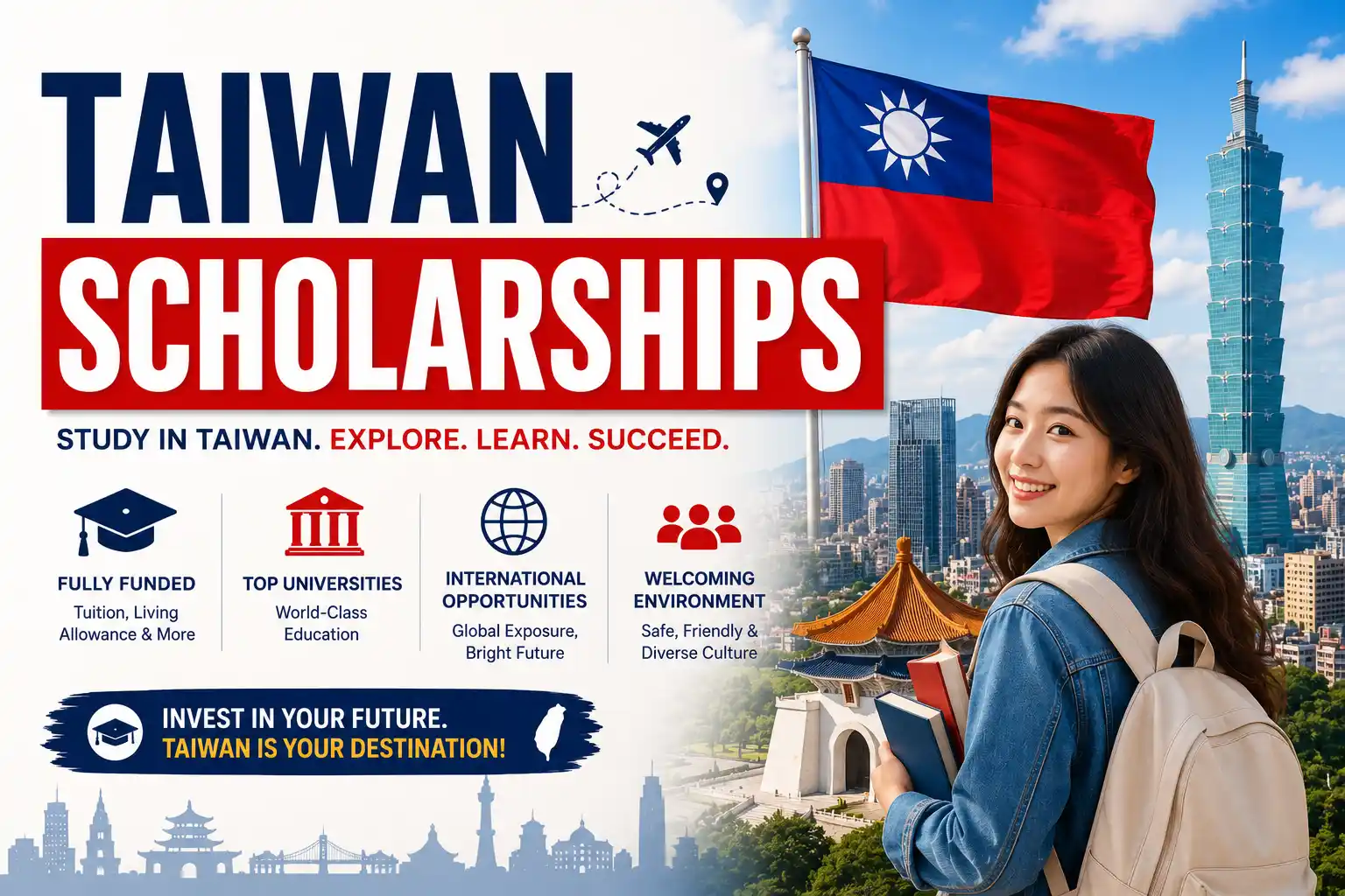 Taiwan scholarships hero image