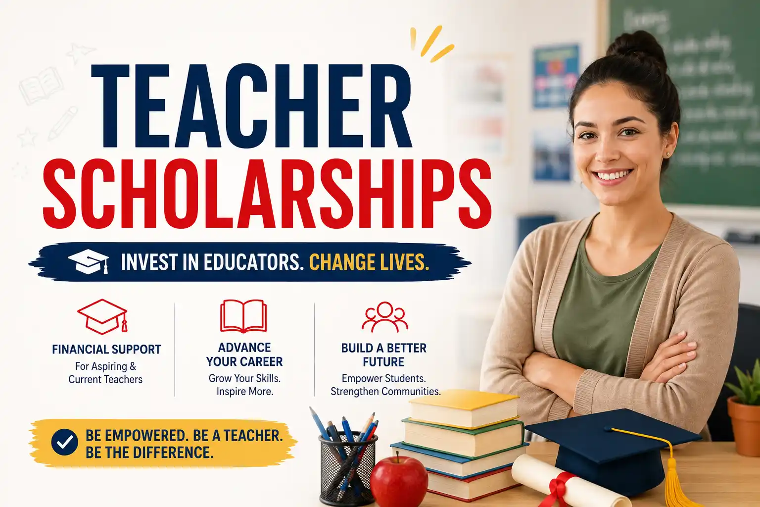 Teacher scholarships hero image